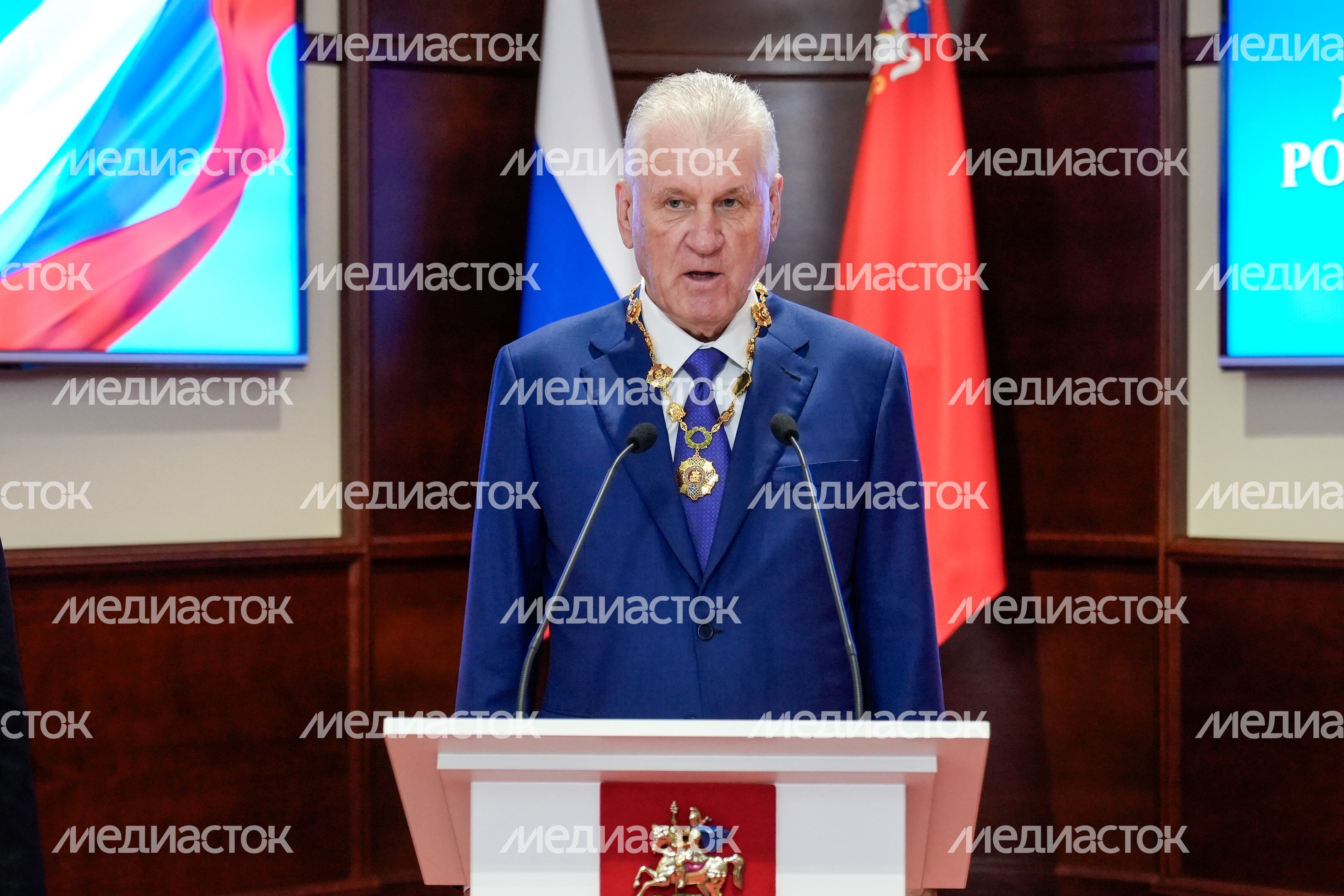 Звание "Почетный гражданин Московской области" присвоено Николаю Сафонову