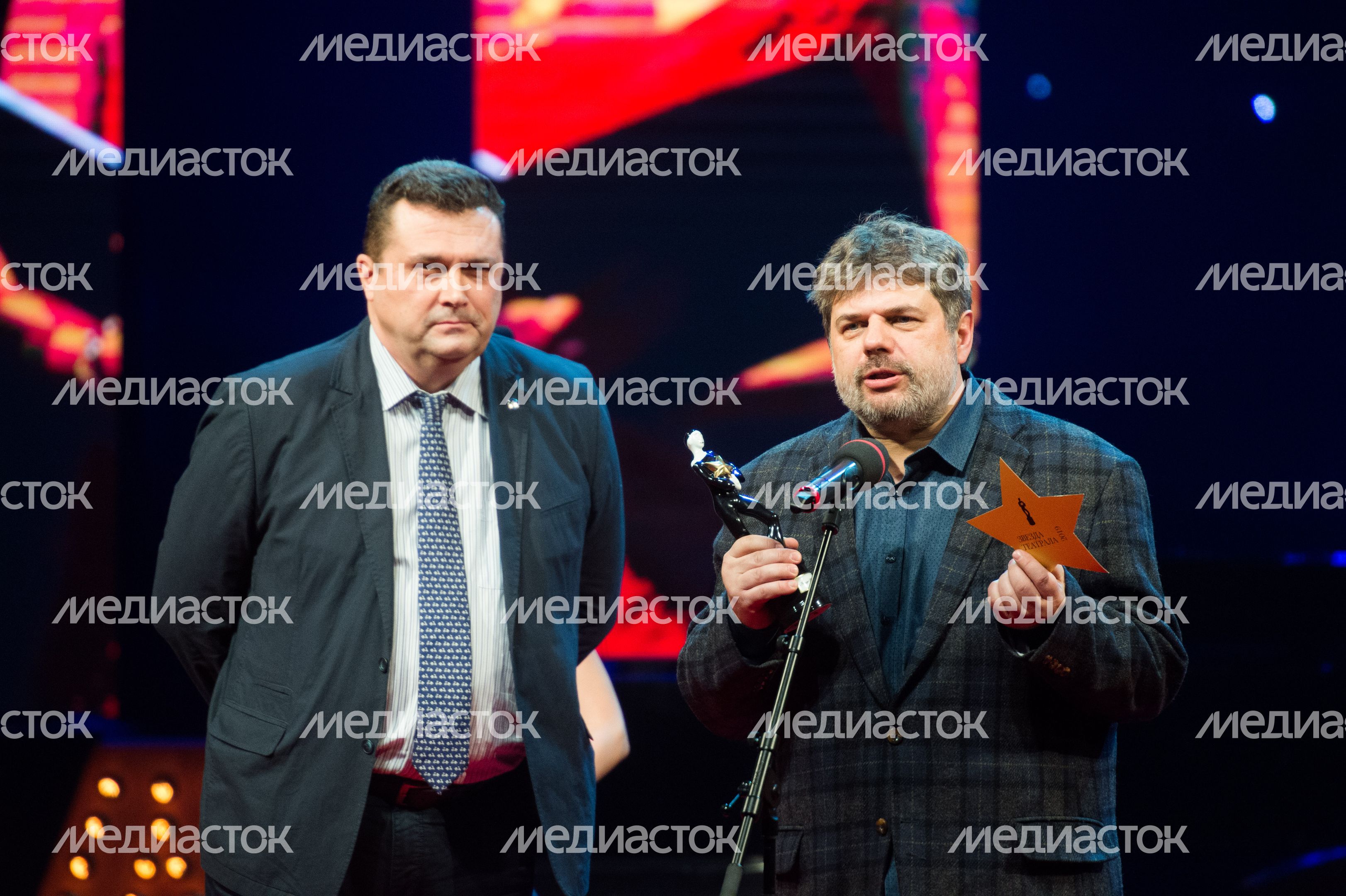 Церемония вручения премии «Звезда Театрала» в театре имени Вахтангова в Москве