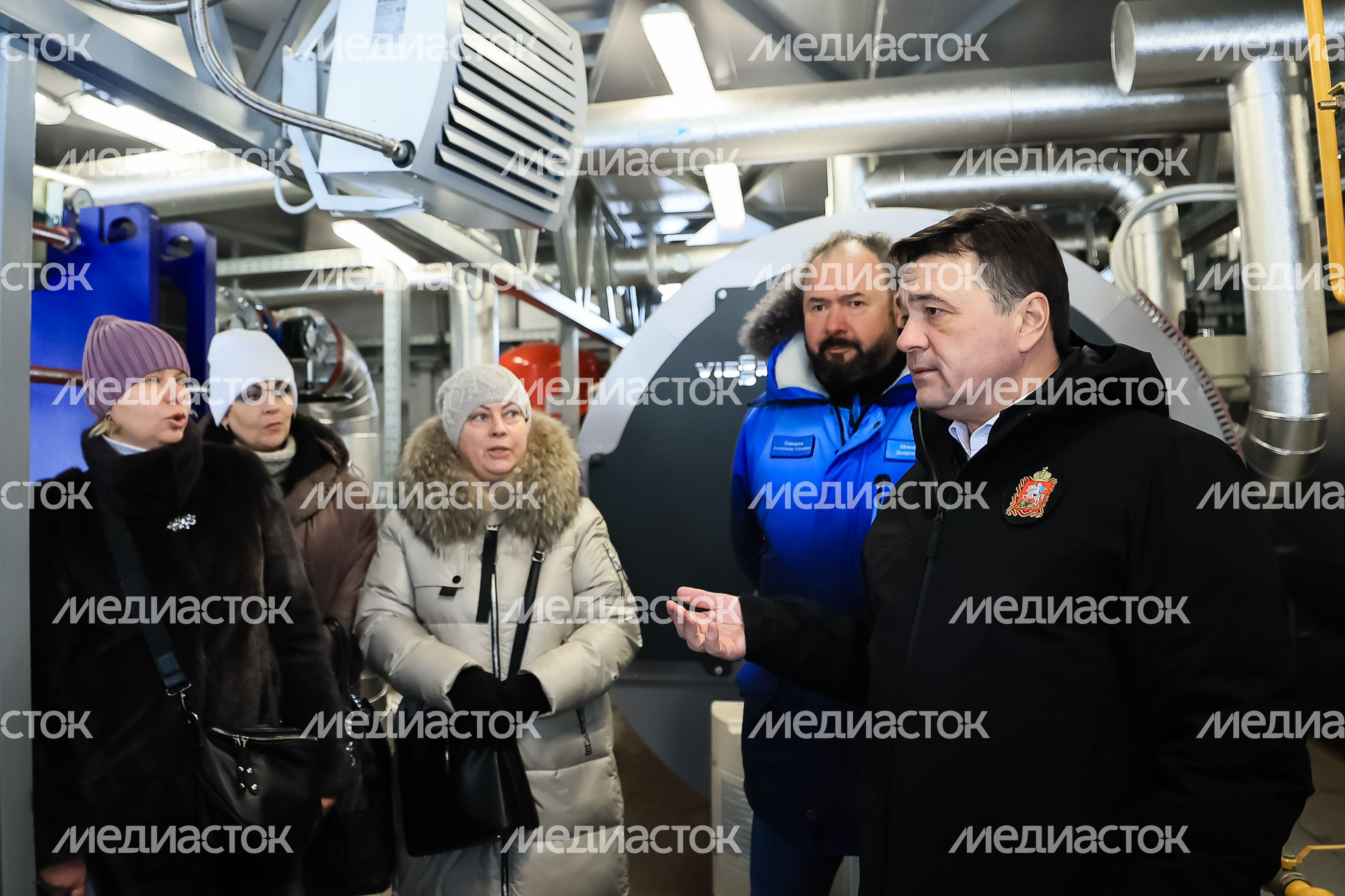 Посещение губернатором котельной в Ликине-Дулеве