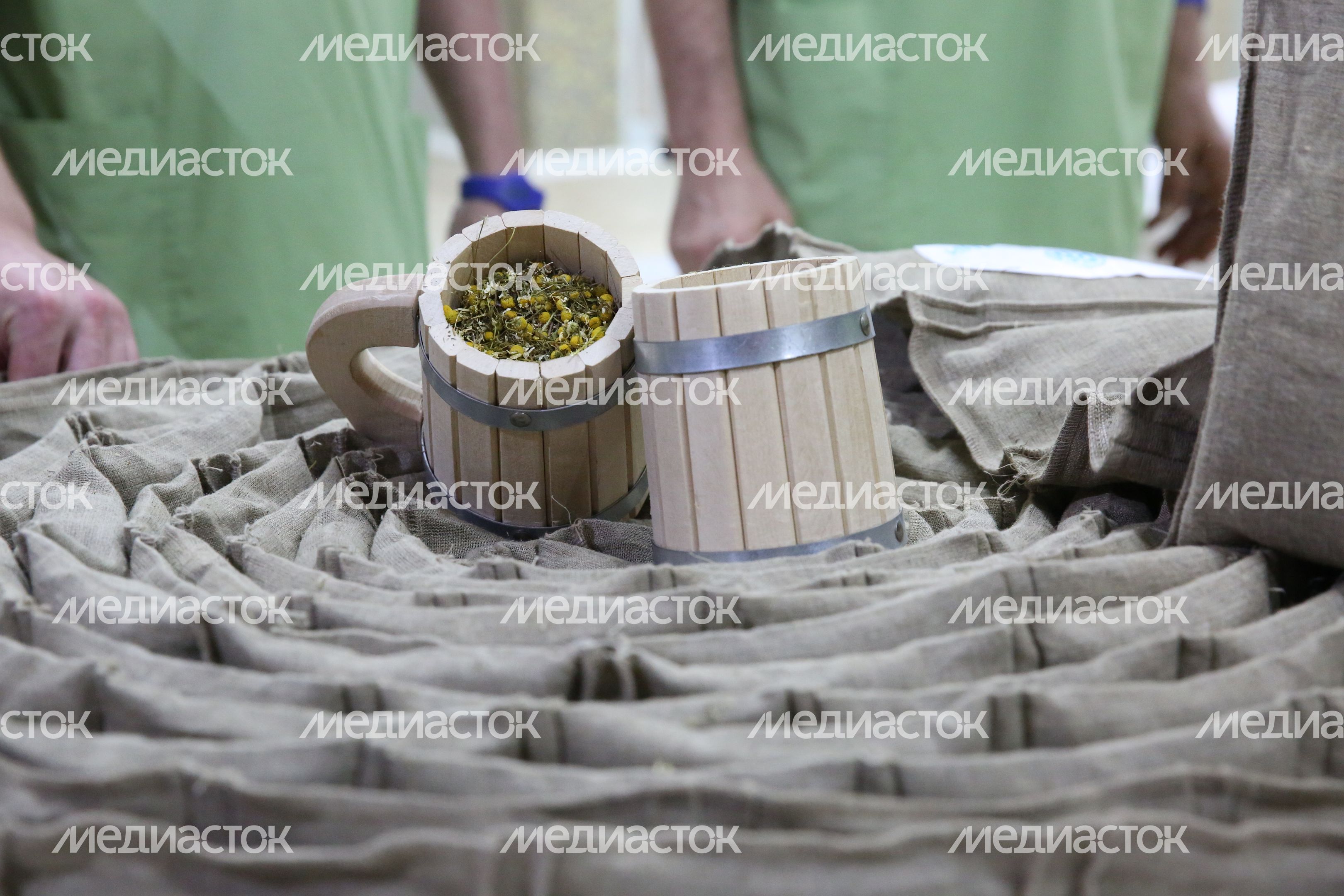Самая большая в России банная мочалка