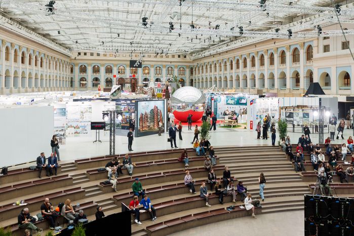Выставка на Международном архитектурном фестивале «Зодчество-2025»