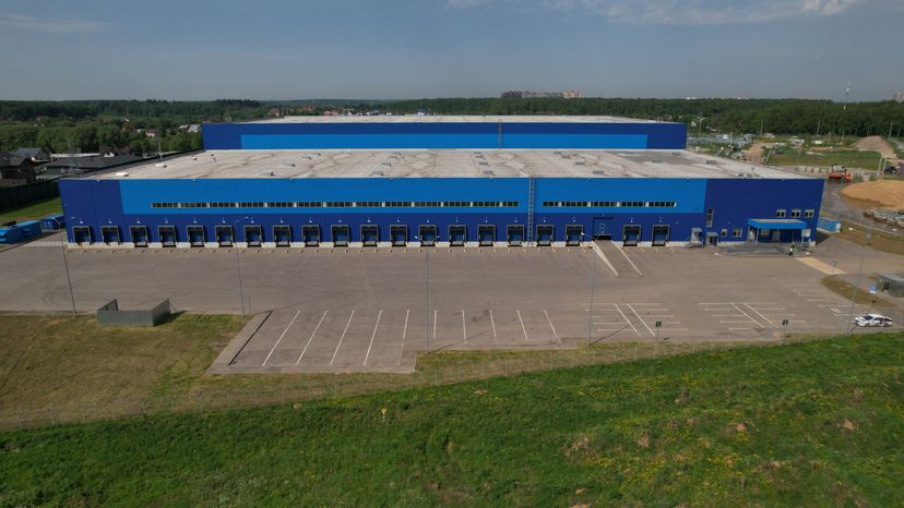 Hовый логистический комплекс "Глория Джинс" в д. Гривно г.о. Подольск