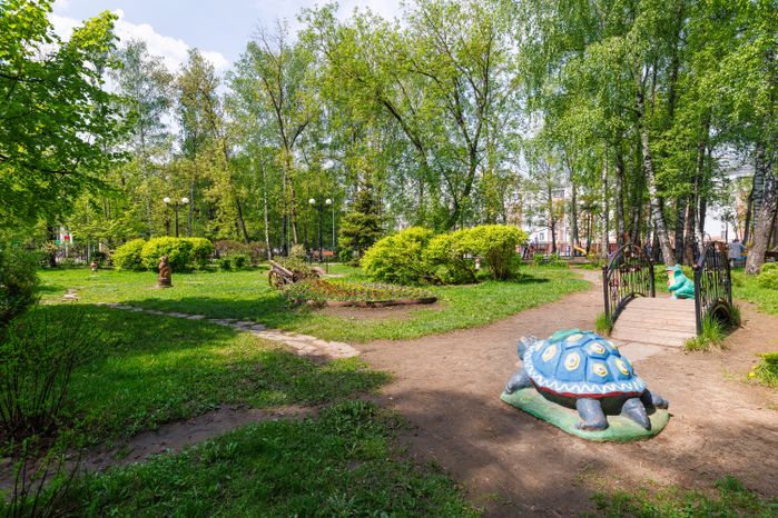 Центральный парк культуры и отдыха Лыткарино. Весна