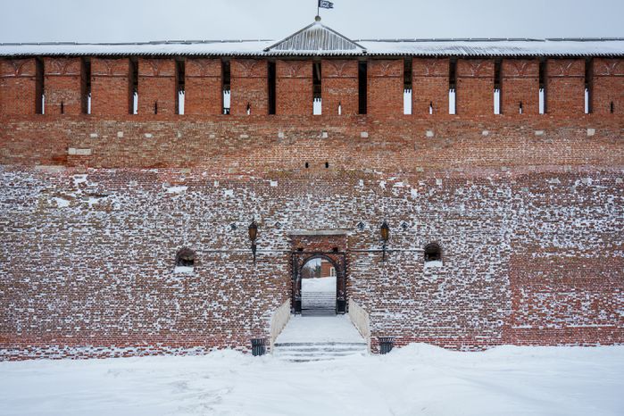 Коломенский кремль зимой