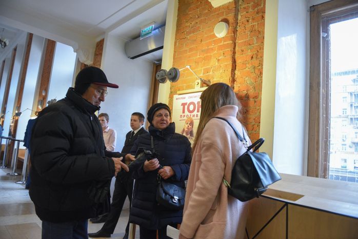 Показ фильма «Смерть Сталина» в кинотеатре «Пионер»