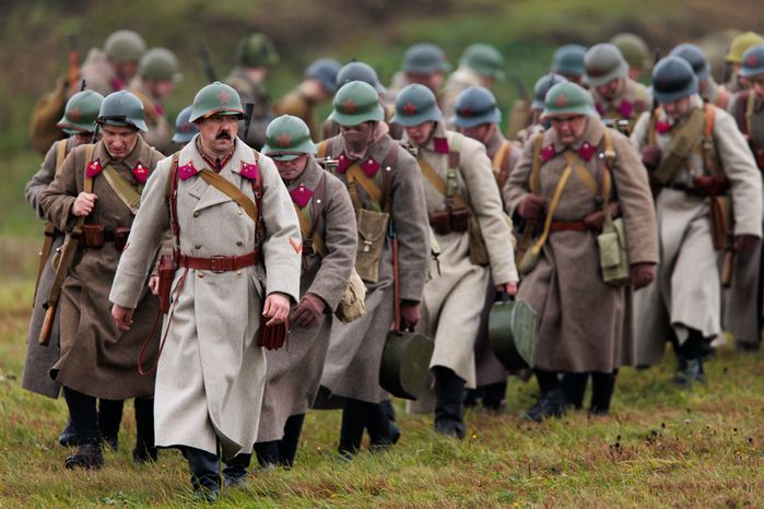 Военно-исторический фестиваль «Москва за нами. 1941 год» на Бородинском поле