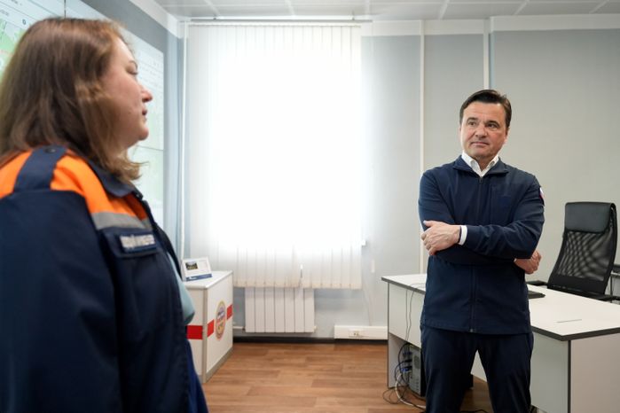 Андрей Воробьев проверил работу МОС АВС в Орехово-Зуеве