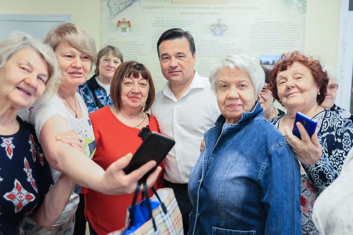 Встреча Губернатора с ранеными в реабилитационном центре «Ясенки»