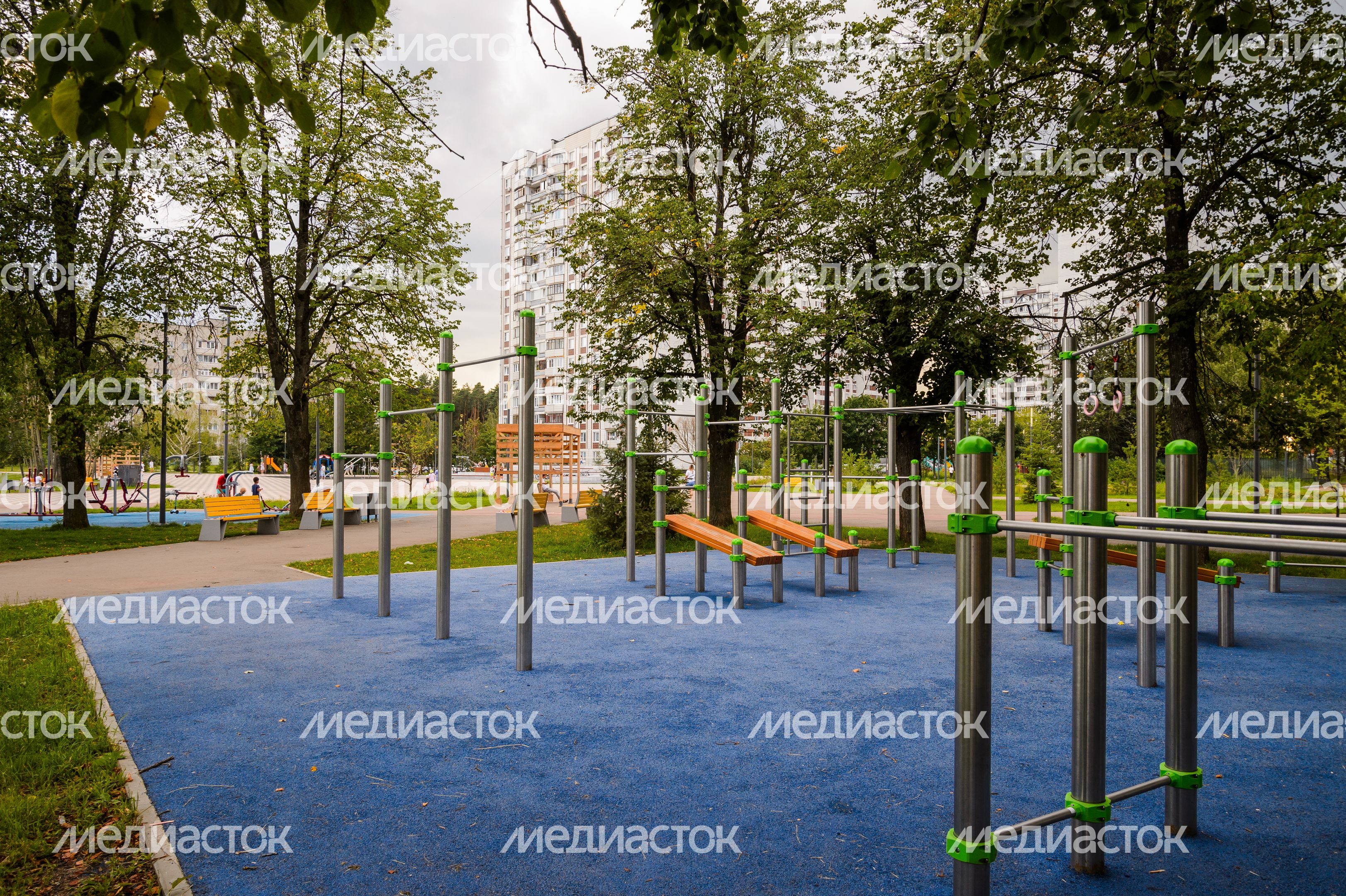 Черноголовка. Сквер имени Исаака Халатникова