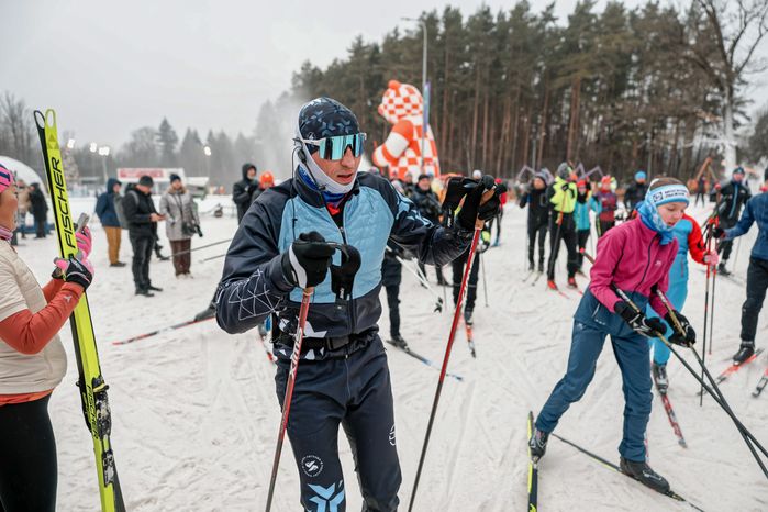 Тренировка для лыжников от Олимпийского чемпиона Александра Легкова в Одинцово