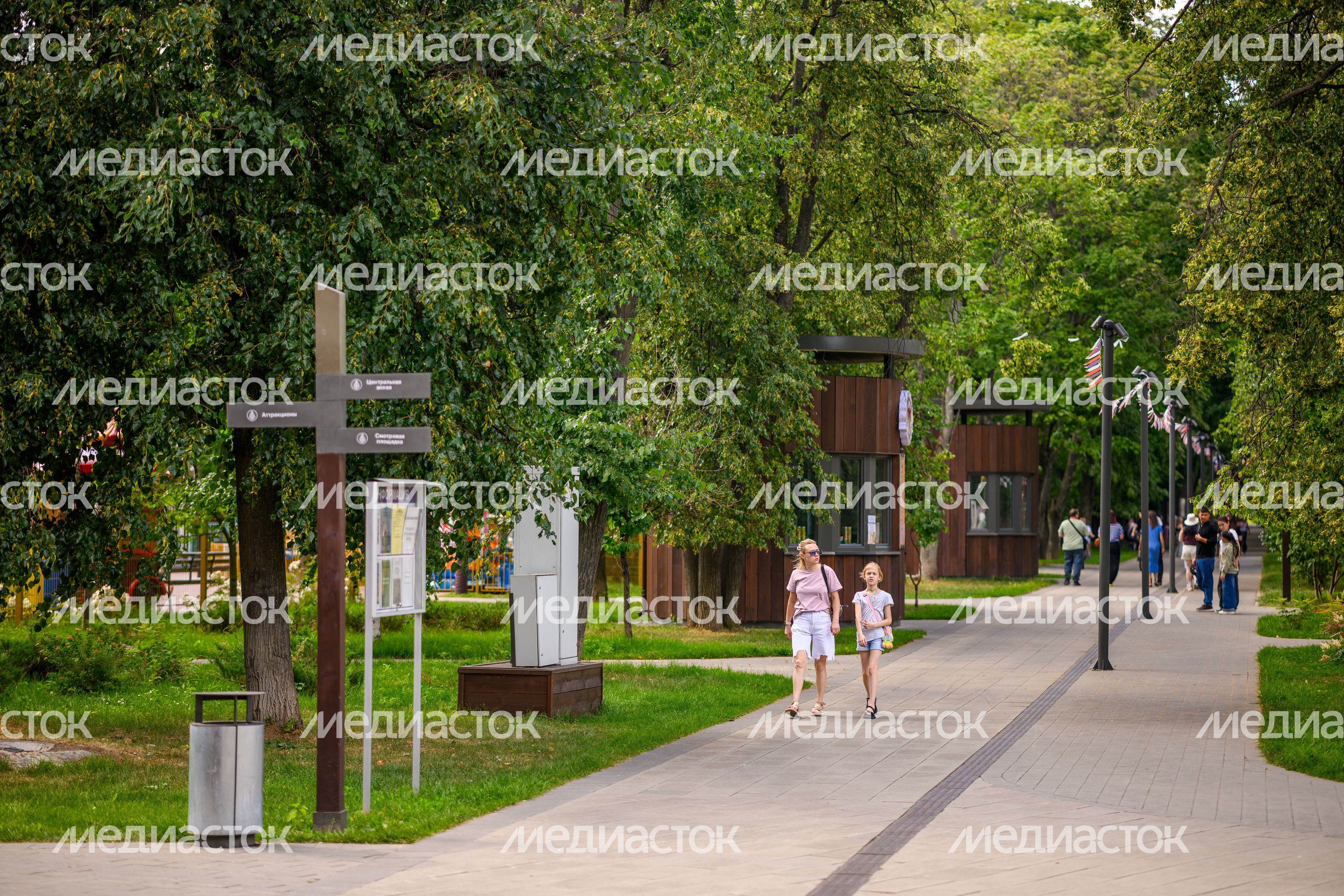 Лето в Наташинском парке Люберец