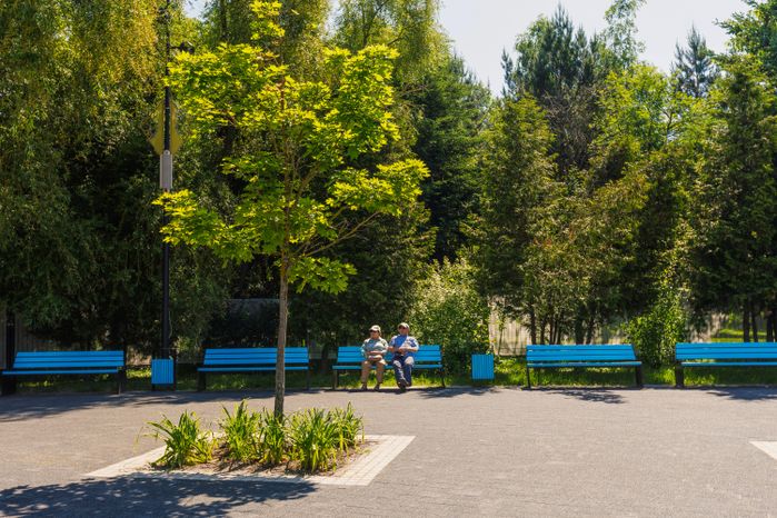 Лето в парке Мира