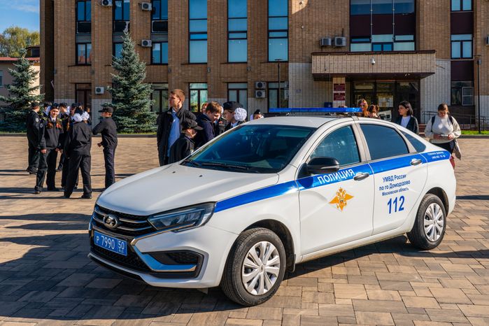 Профориентация для молодежи на мероприятии «Один день с полицией Домодедово»