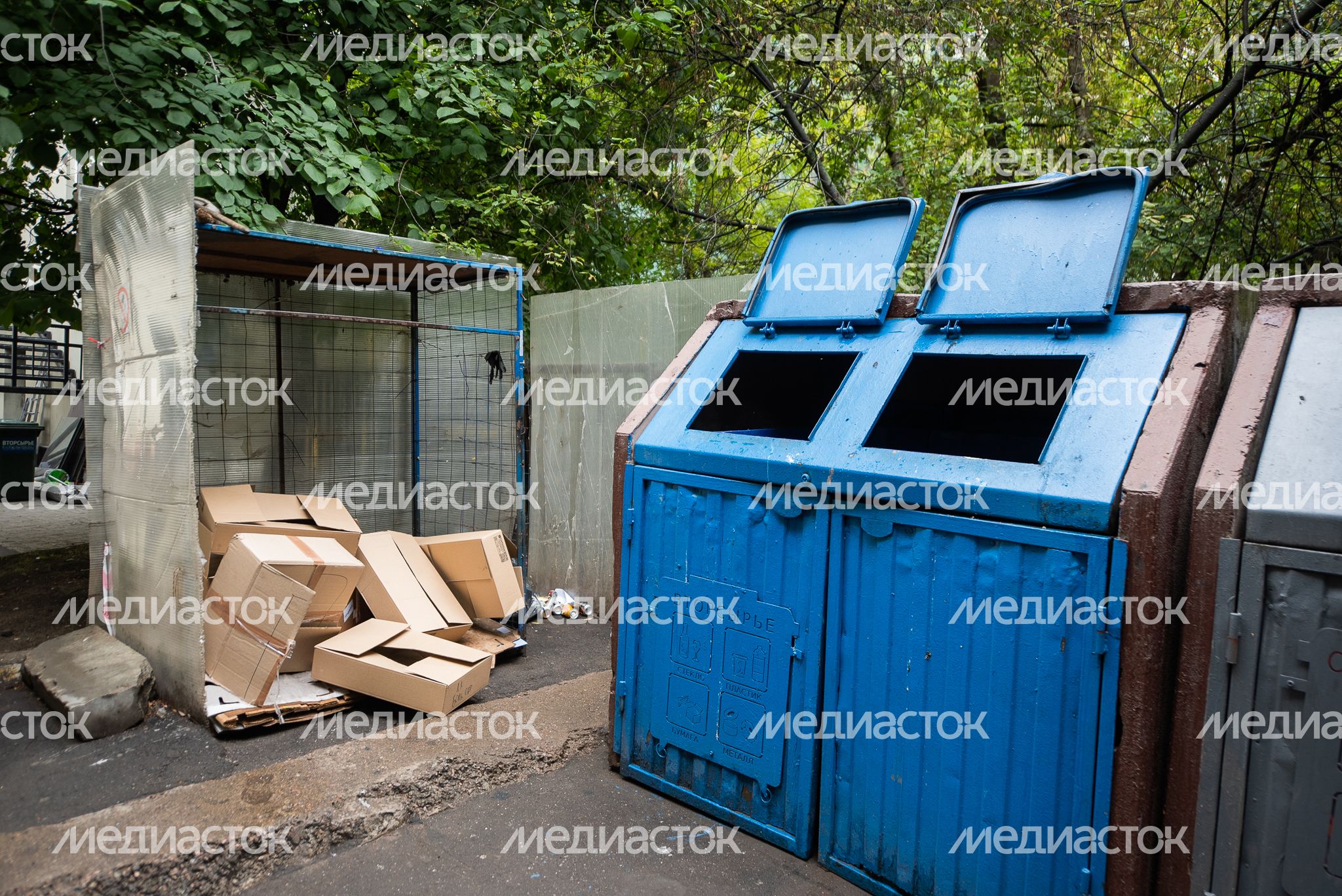 Вывоз вторсырья и смешанных отходов в Московской области