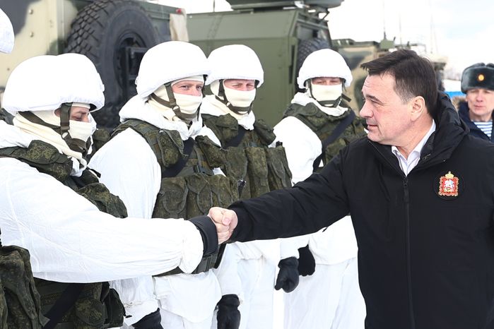 Поздравление с Международным женским днем связисток ВДВ Губернатором Подмосковья