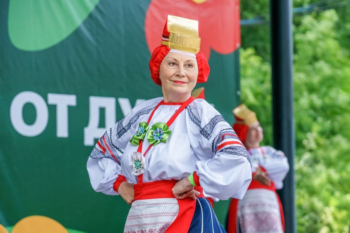 Областной фестиваль «Танцуй от души» для участников проекта "Активное долголетие"