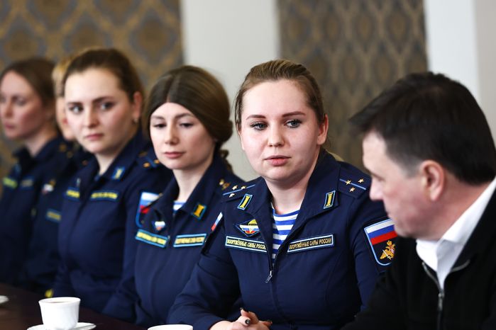 Поздравление с Международным женским днем связисток ВДВ Губернатором Подмосковья