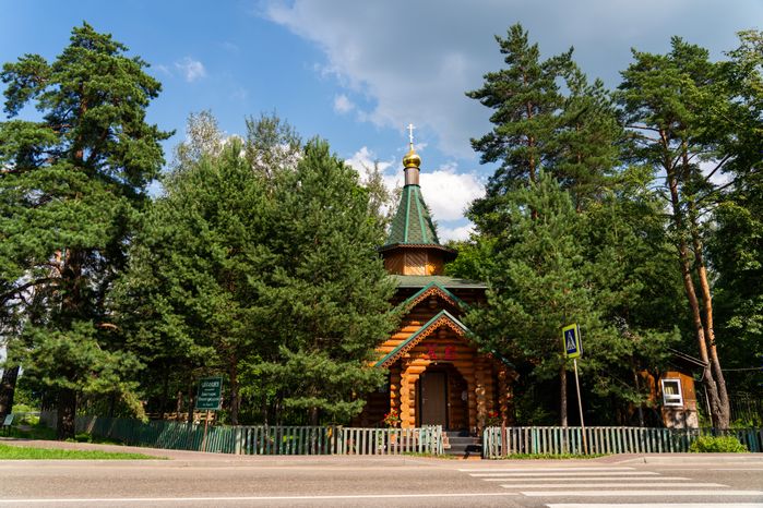 Храм-часовня преподобной Анастасии Нижегородской в поселке Горки-10 Одинцовского округа