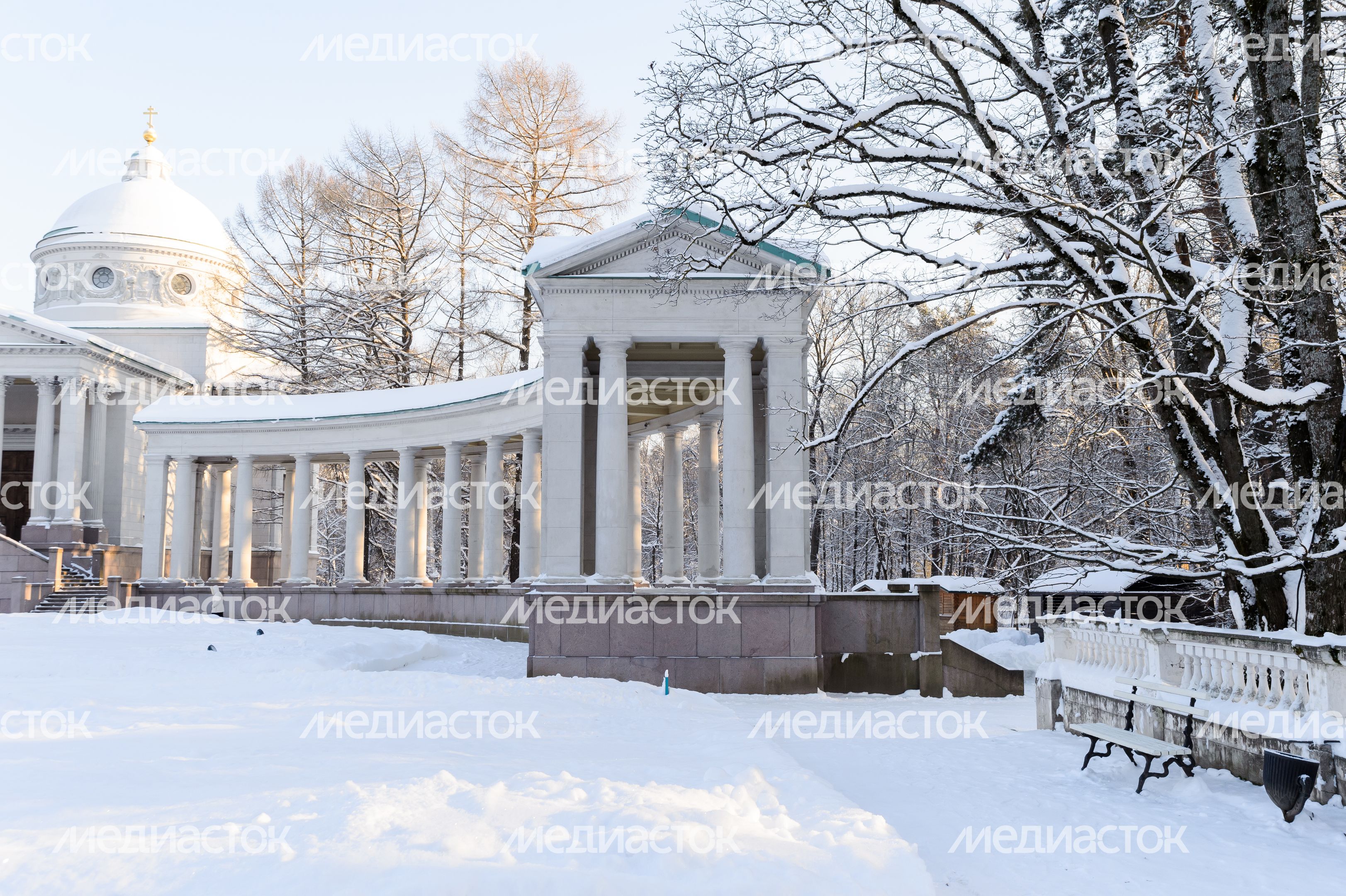 Красногорск. Усадьба «Архангельское». Зима Красногорск. Усадьба «Архангельское». Зима