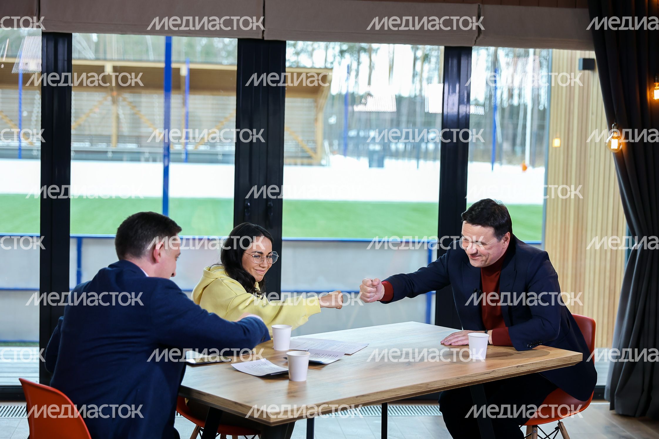Интервью губернатора Подмосковья в эфире телеканала «360»