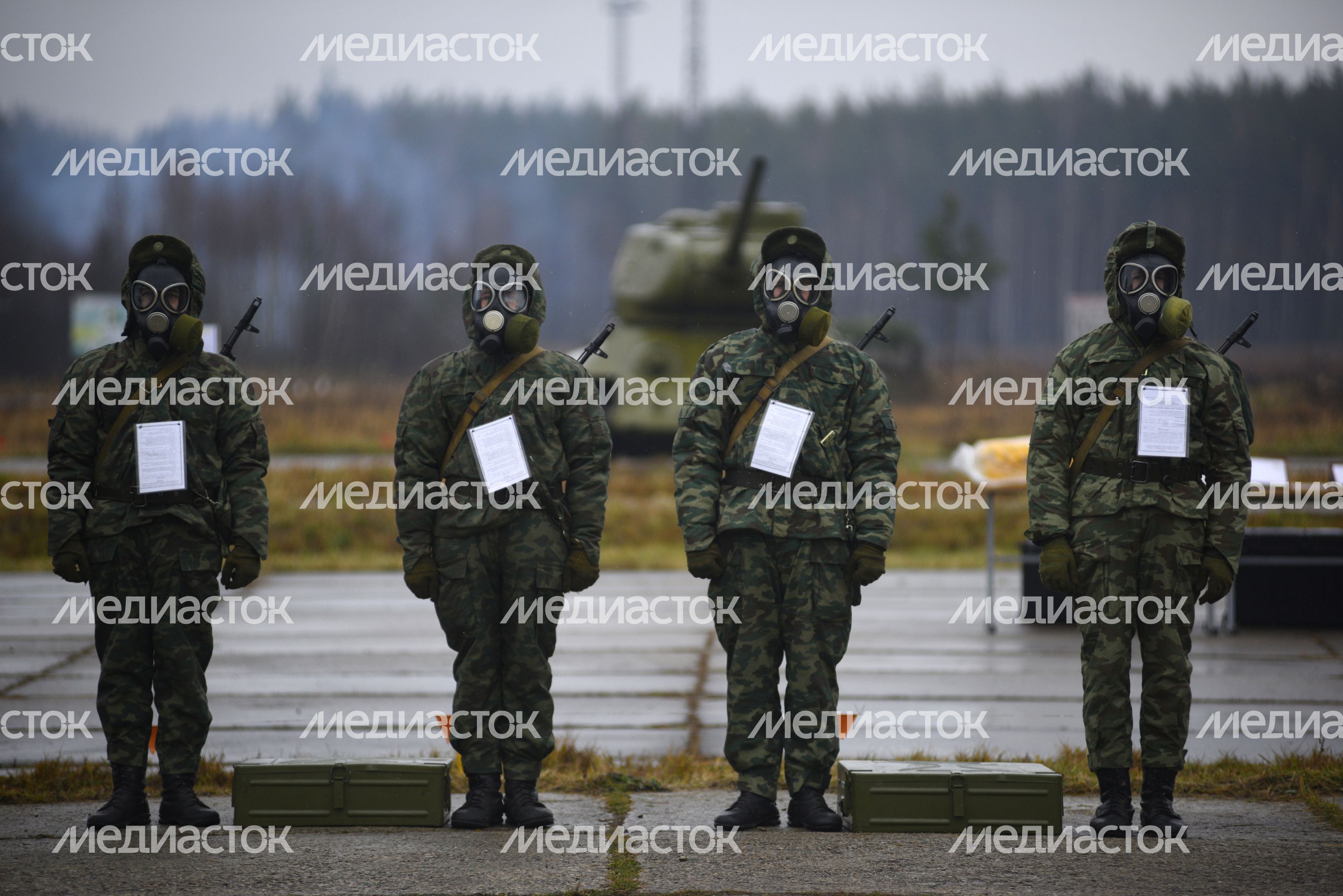Учение по ликвидации последствий чрезвычайной ситуации химического и биологического характера