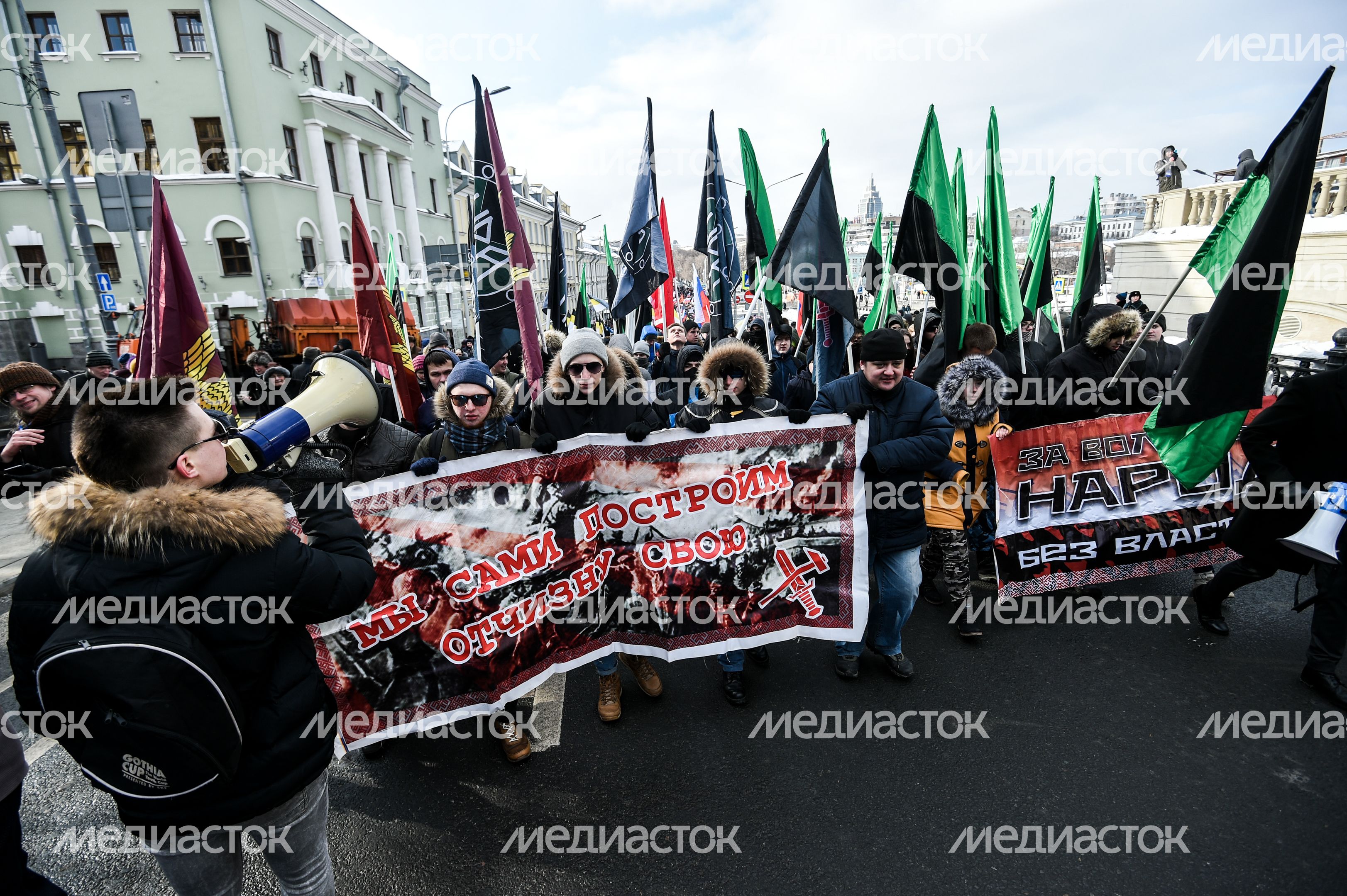 Марш памяти Бориса Немцова в Москве