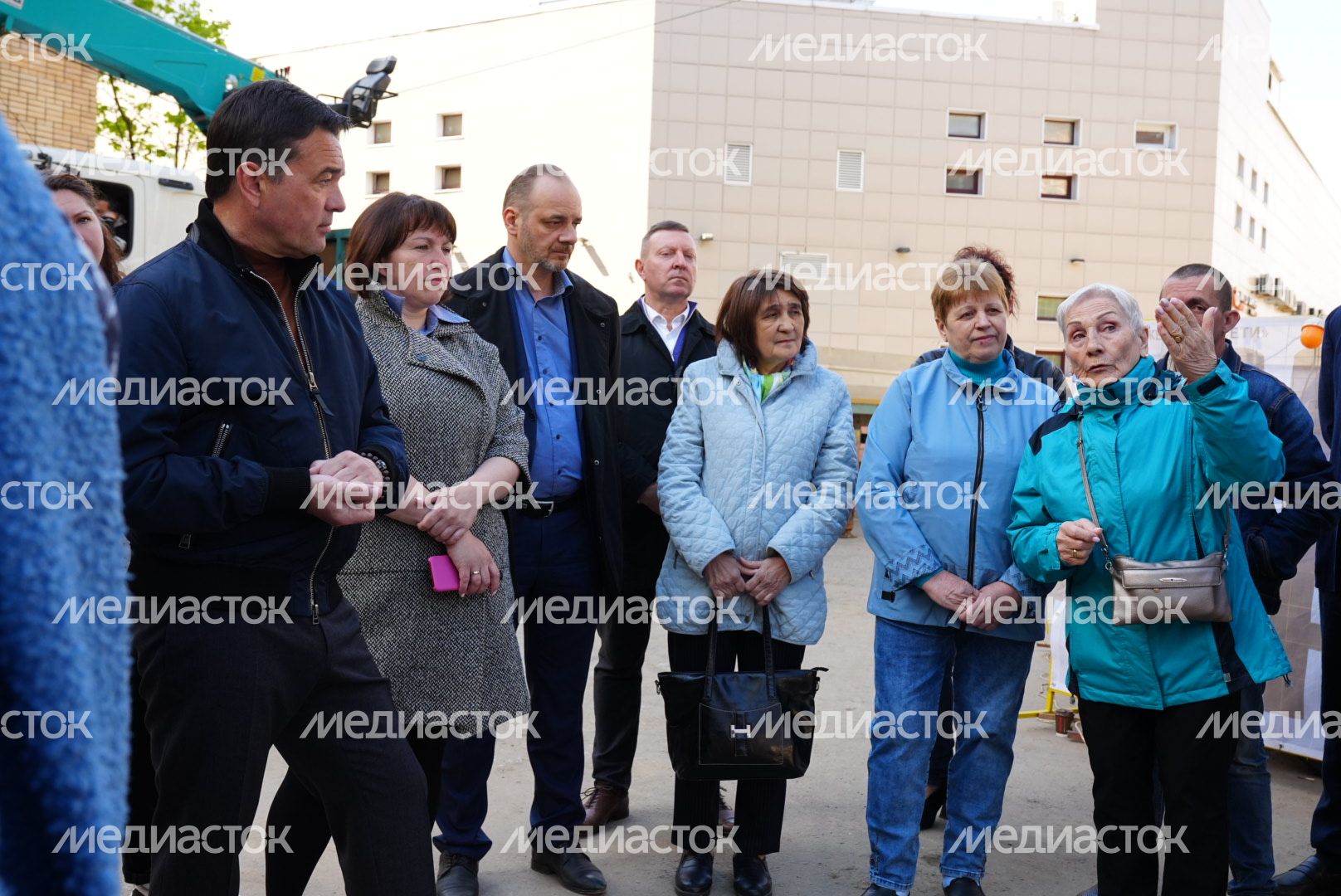 Проверка губернатором ремонта теплосетей в Химках