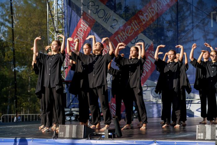 Гала-концерт второго сезона фестиваля «Город танцует в парках» в Ивантеевке