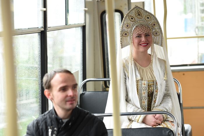 Выставка ретротехники ко Дню московского транспорта