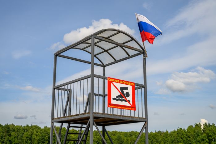 Озеро Бабошкино в Балашихе. Лето