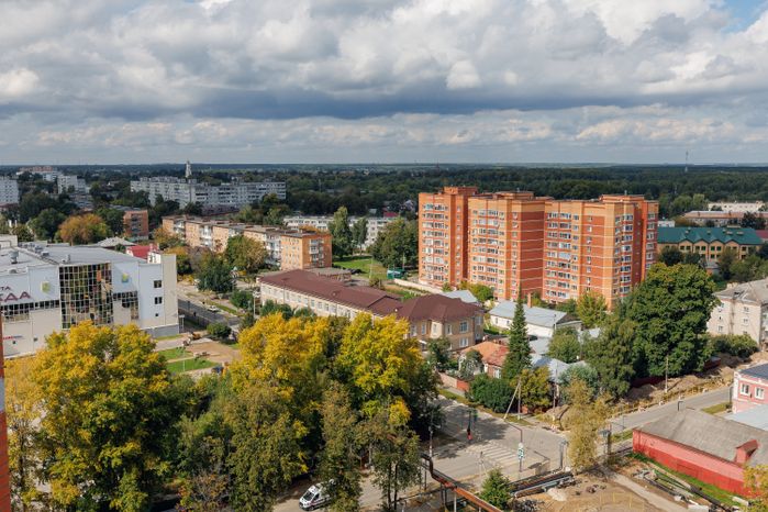 Летние виды города Павловский Посад