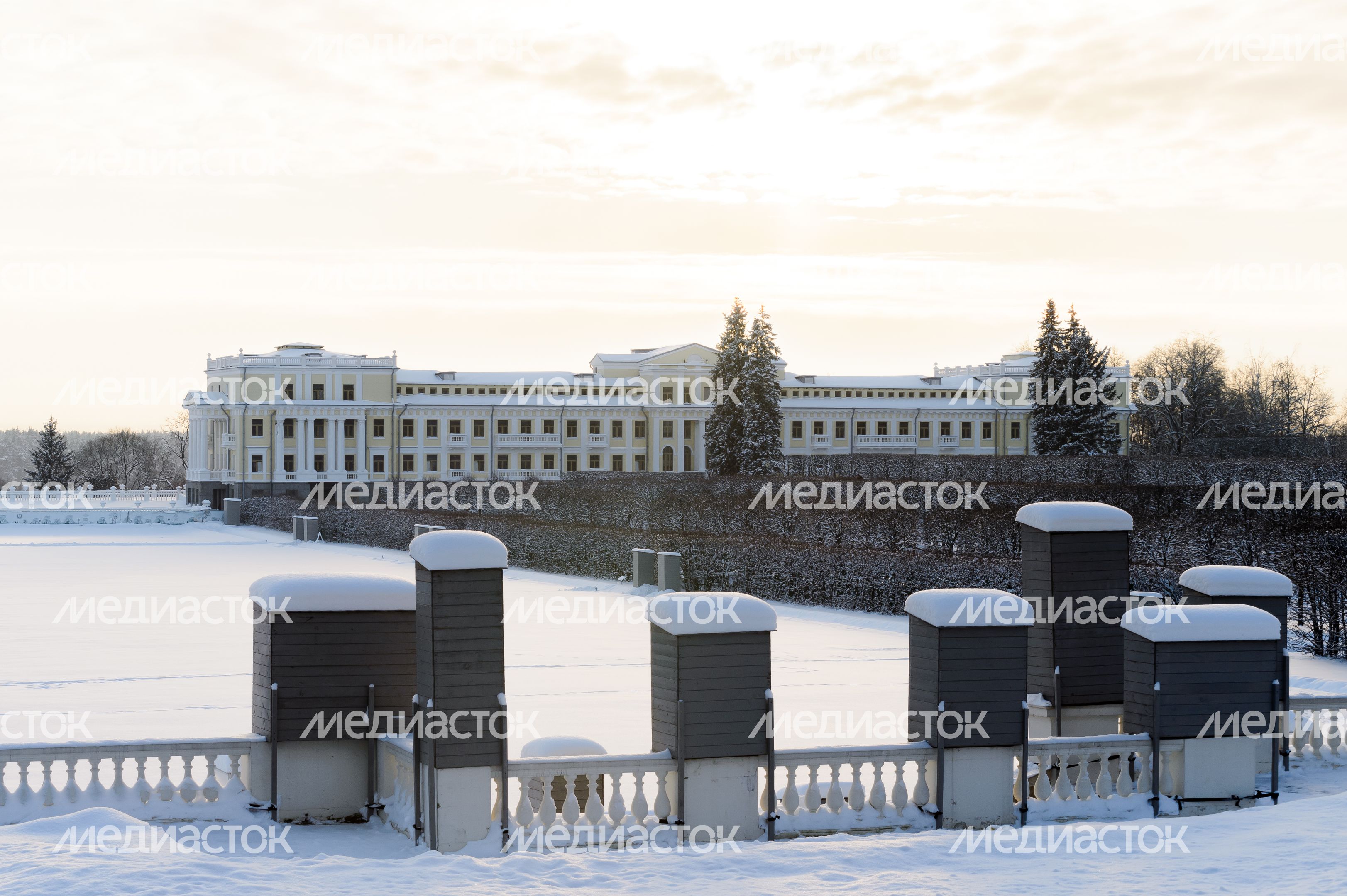 Красногорск. Усадьба «Архангельское». Зима Красногорск. Усадьба «Архангельское». Зима