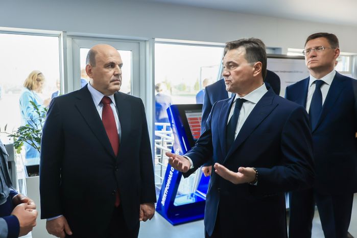 Встреча Губернатора Андрея Воробьева и Председателя Правительства РФ Михаила Мишустина