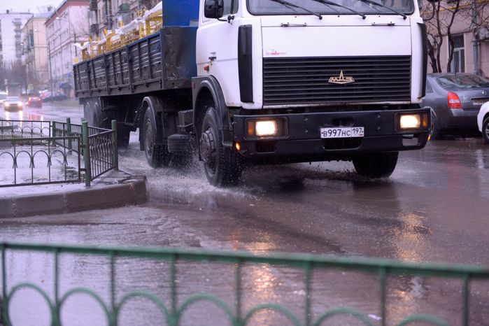 Дождь в Москве