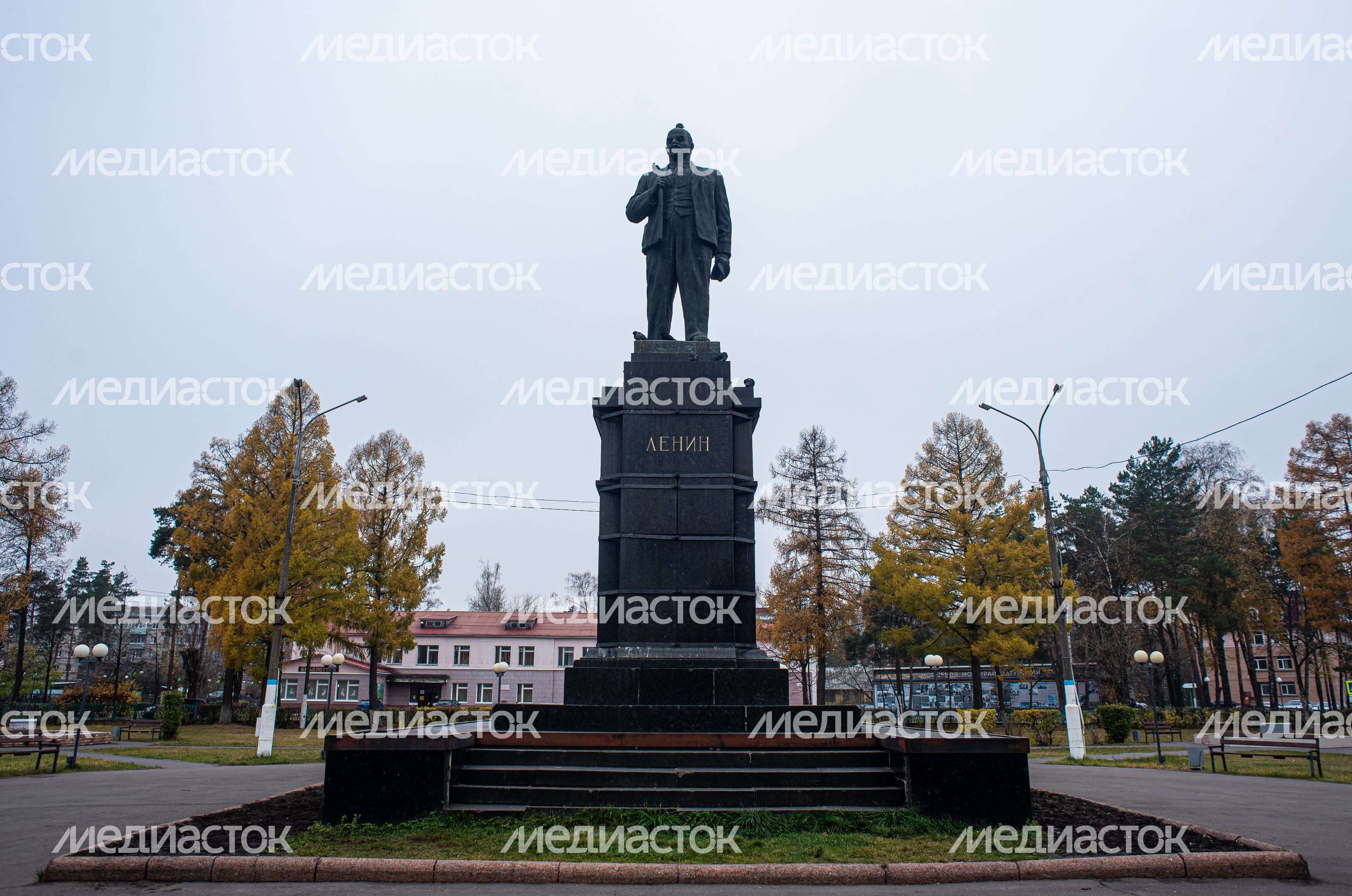 Осенние виды города Шатура