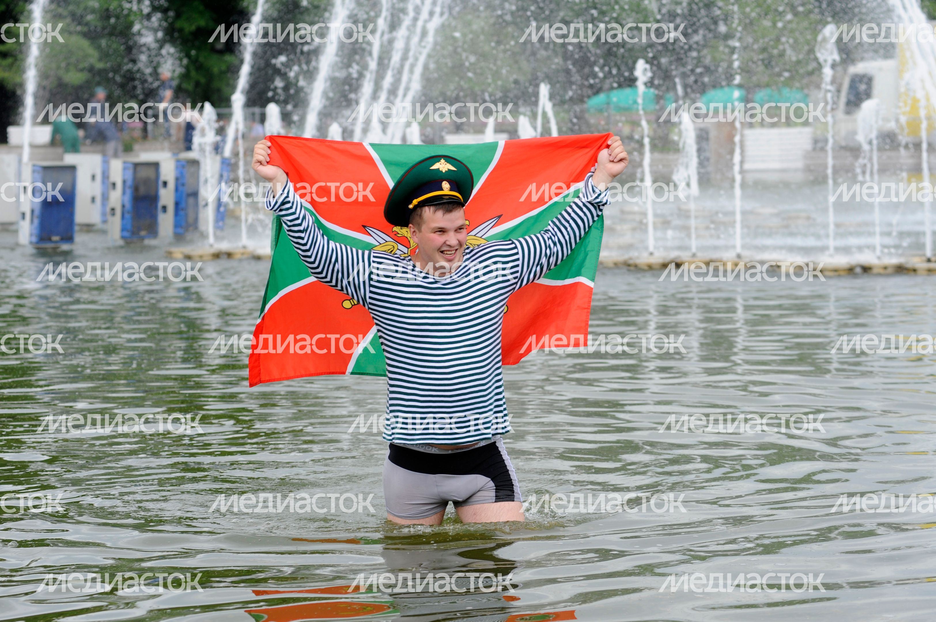 День пограничника в Москве