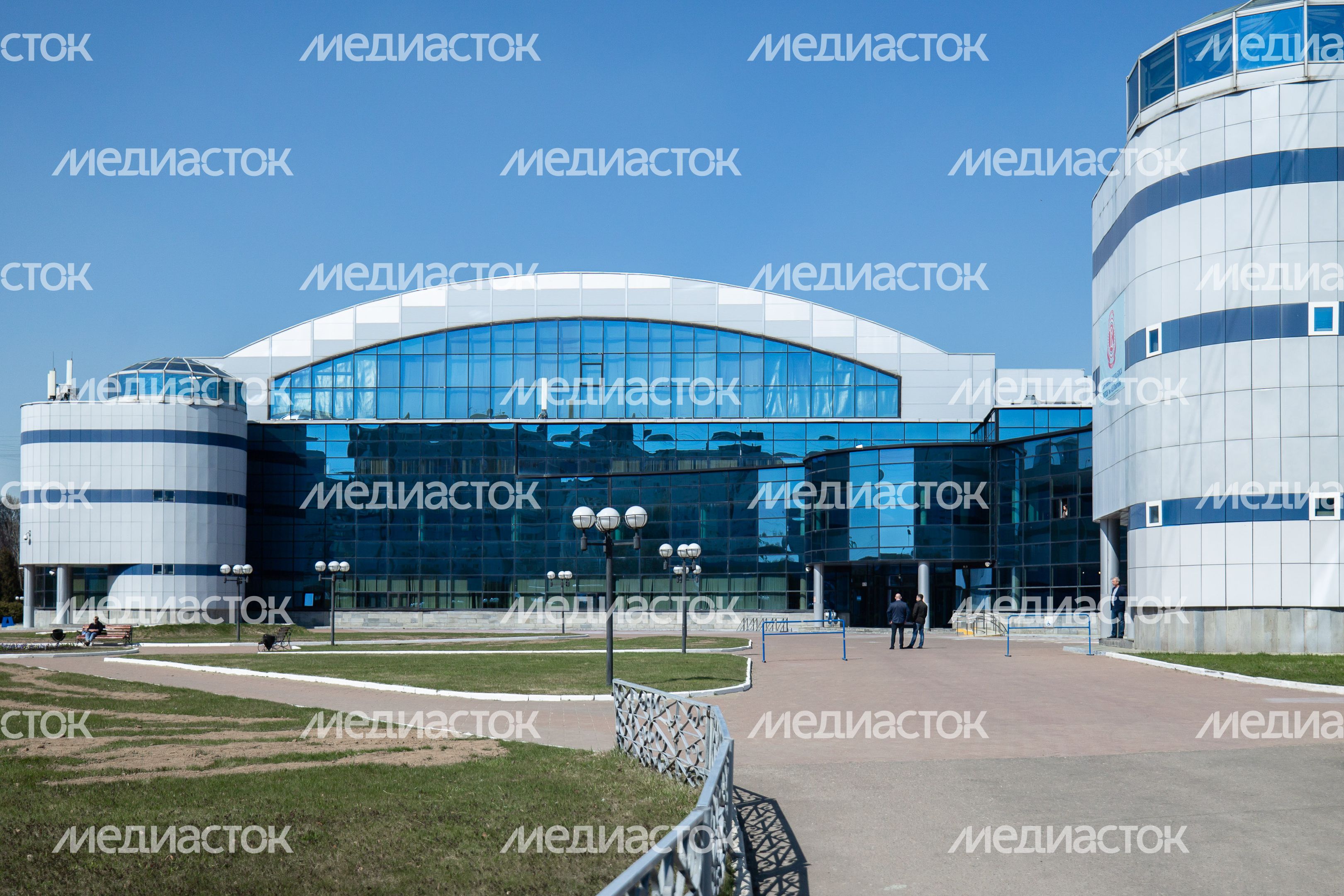 Посещение дворца спорта в Чехове Губернатором Подмосковья