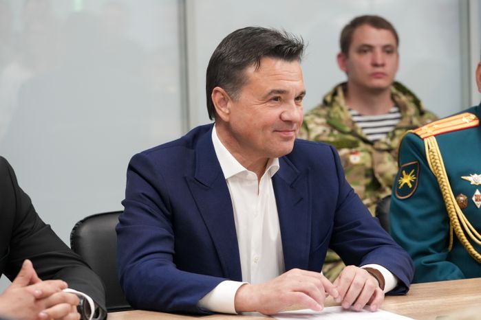 Андрей Воробьев встретился с участниками СВО - победителями праймериз "Единой России"