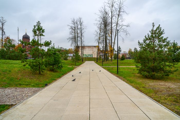 Парк культуры и отдыха «Дулевский» в Ликино-Дулево осенью