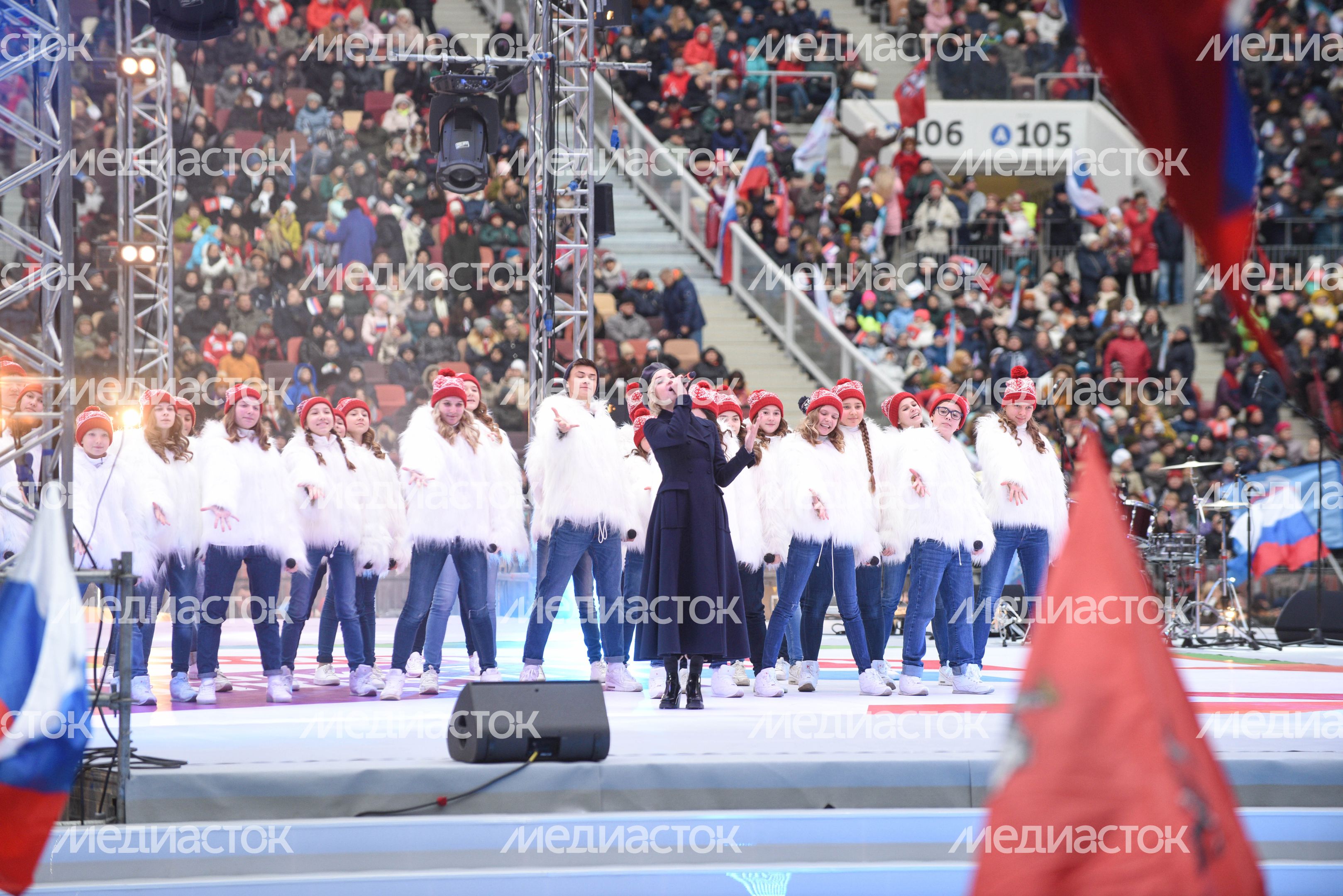 Концерт ко Дню народного единства в Лужниках
