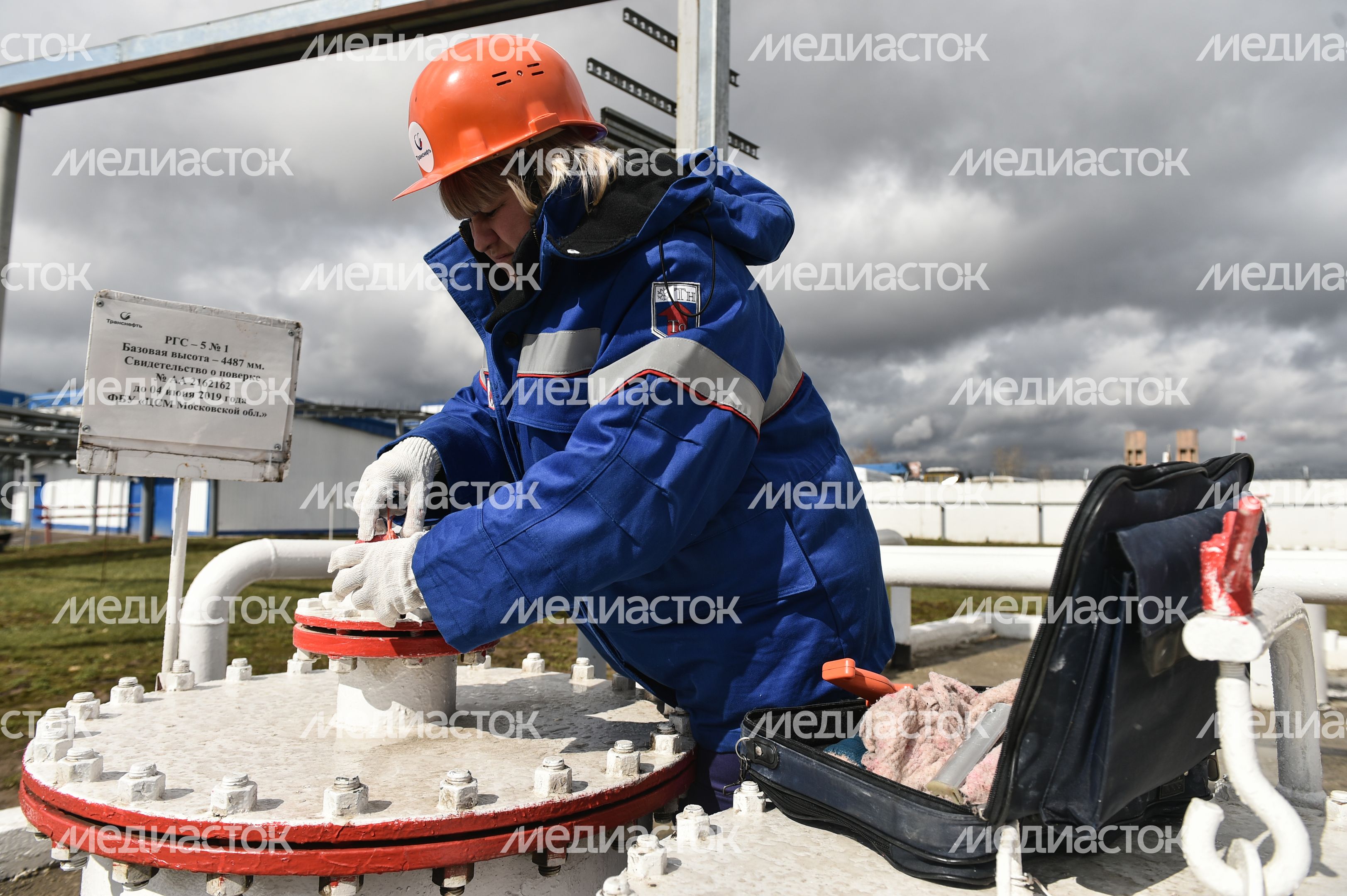 Нефтебаза РОСНЕФТЬ в Подмосковье