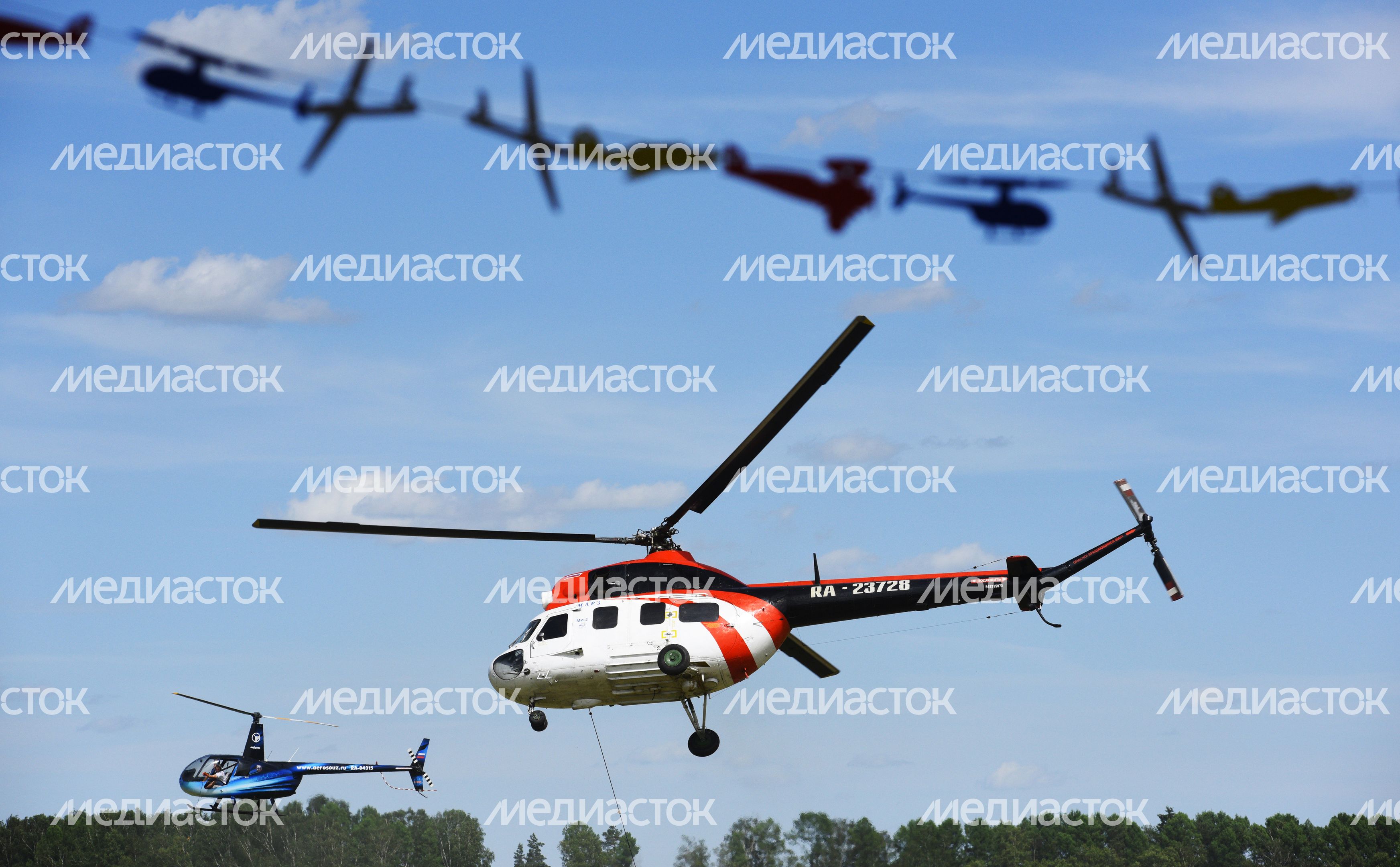 Авиашоу «Вертослет-2015» в Солнечногорском районе