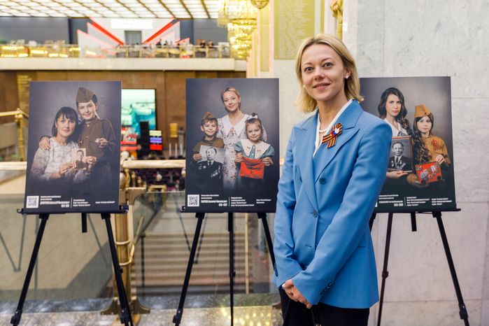 Фотовыставка патриотического проекта «Китель Победы» в Музее Победы