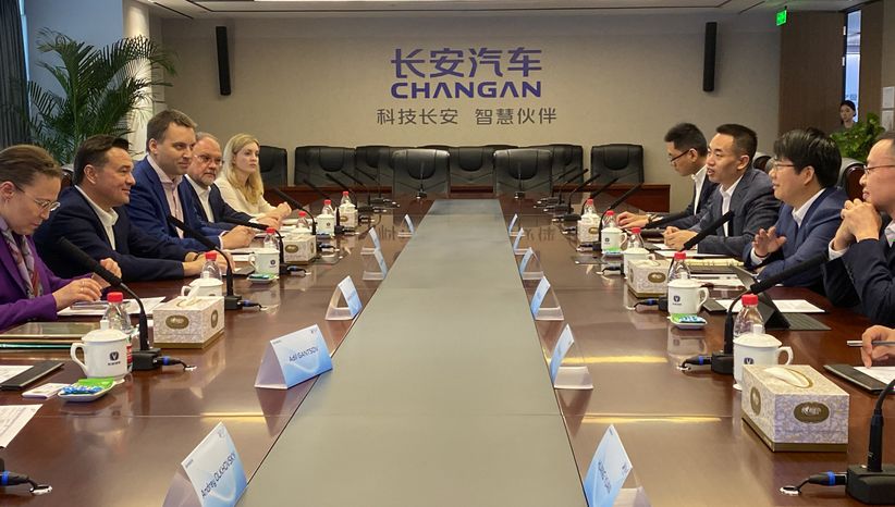 Посещение автозавода Changan Automobile Group в Китае Губернатором Подмосковья