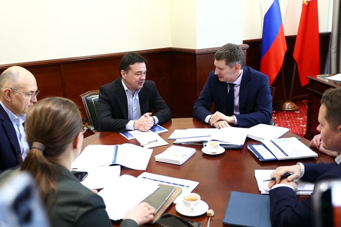 Встреча губернатора и министра​ экономразвития РФ