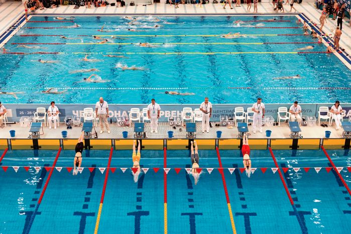 Чемпионат и Первенство по плаванию ЦФО в Рузе