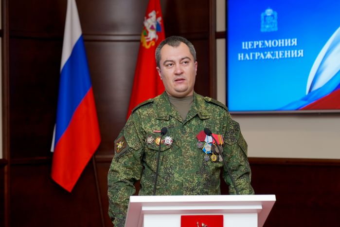 Андрей Воробьев вручил госнаграды бойцам БАРСа и бригады ГРОМ "Каскад"