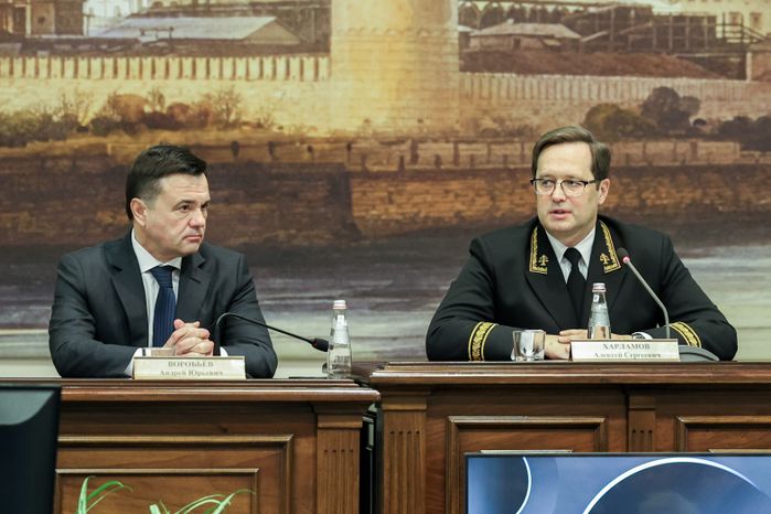 Андрей Воробьев выступил на расширенном заседании Мособлсуда