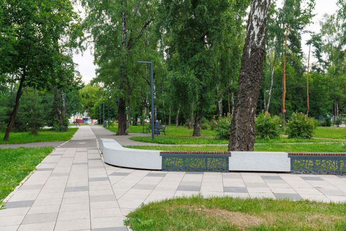 Лето в сквере Ветеранов в Балашихе