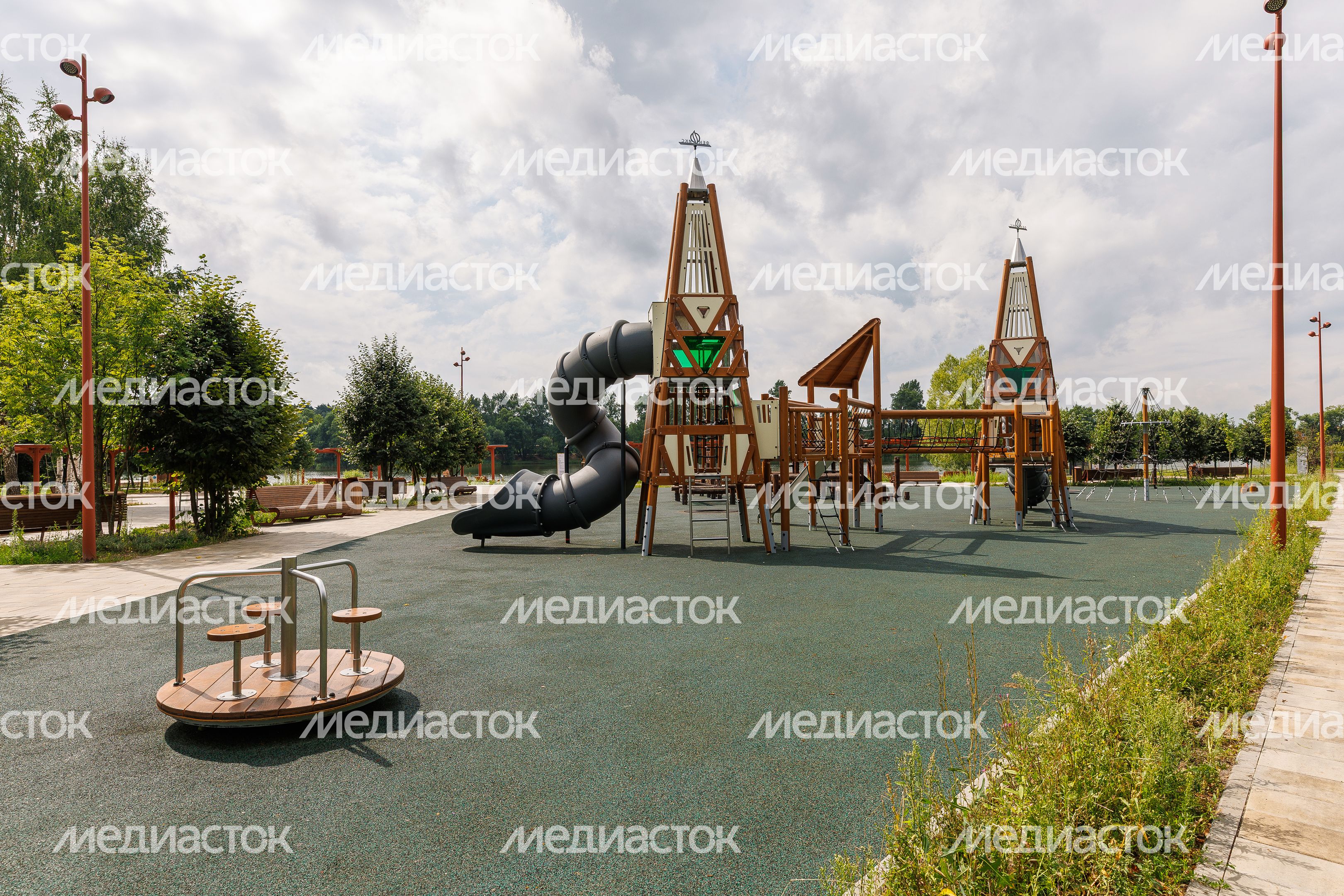 Парк "Липовая аллея" в Электроуглях